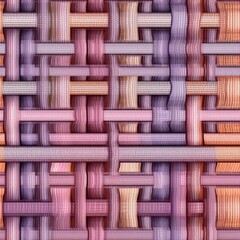 a very colorful woven material pattern