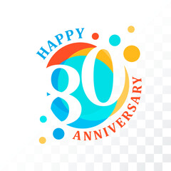 80th Anniversary emblem.