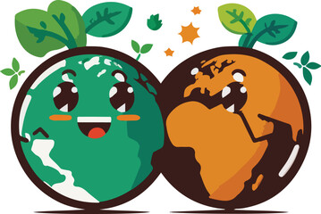 Amazing and Classic Earth Logos Earth Vectors for Business NGOs etc