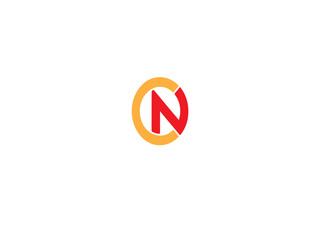 Abstract CN, NC, C, N Letters Logo Monogram icon.