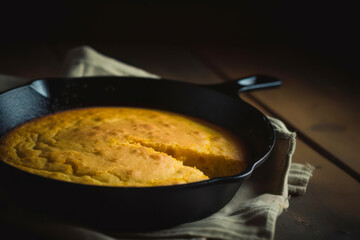 Golden Organic Homemade Cornbread