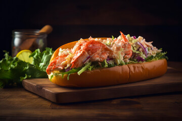 delicious lobster roll