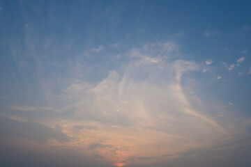 sky and clouds