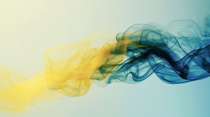 Abstract smoke of colorful background. For presentation. Generative AI, 