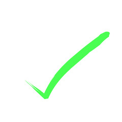 tick vector icon illustration