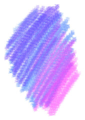 Pencil brush strokes. Labels for text