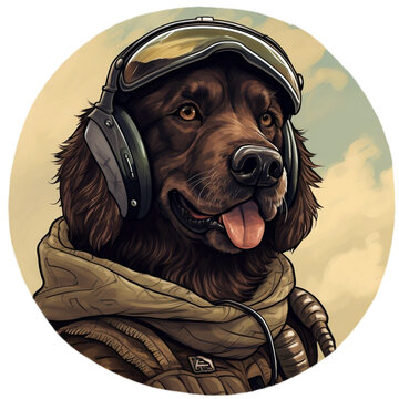 Pilot Newfoundlander Dog, Best Doggo