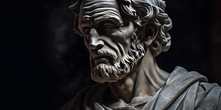 Lucius Annaeus Seneca, a prominent Roman philosopher, statesman, and tragedian. Known for his stoic philosophy and insights on life and death. 