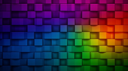 Geometric backgrounds and hearts of LGTBI pride. Funds with LGTBI colors. LGTBI pride celebration. Images created by AI.