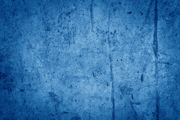 Obraz premium Grunge blue texture background, classic blue color