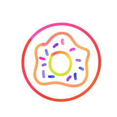 Colorful Food Doodle