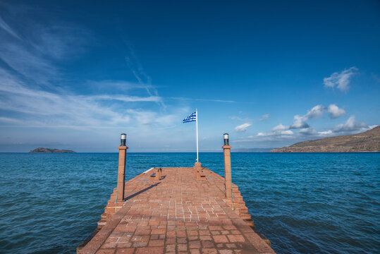 various views from the streets of petra town of lesbos island