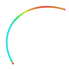 Colorful lines dots shapes doodle