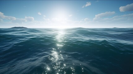 storm over the ocean