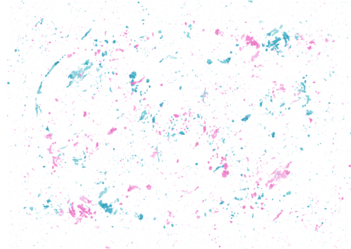 paint splashes on transparent background, extracted, png file