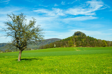 Kleine Abend Wanderung zu den Schrammsteinen bei Bad Schandau - Sächsische Schweiz - Deutschland