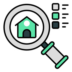 Premium download icon of home relocation