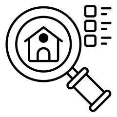 Premium download icon of home relocation