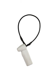 anti-theft tag sensor , anti-theft sensor for supermarkets, isolated on a white background