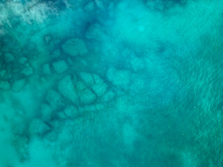 surface water and rocks under sea