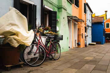 Venice, Burano, Murano streets and canals
