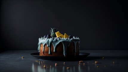 A Slice of Tropical Paradise: Indulge in the Sweet and Juicy Flavor of Pineapple Cake