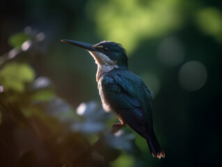 Fototapeta premium kingfisher on a branch