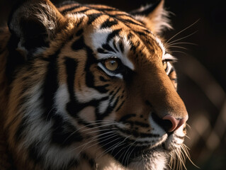Fototapeta premium close up of a tiger