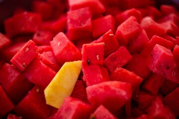 Pineapple and Watermelon
