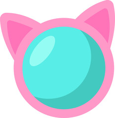 Small Game Button Illustration