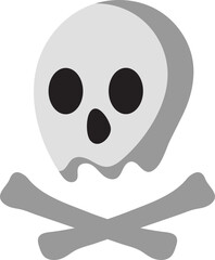 Skull Sign Illustration