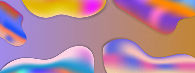 Vector colorful colourful gradient liquid background