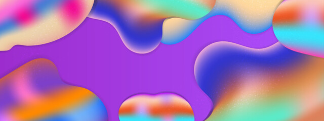 Vector colorful colourful gradient realistic liquid background