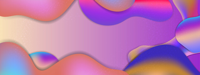 Vector colorful colourful gradient liquid background