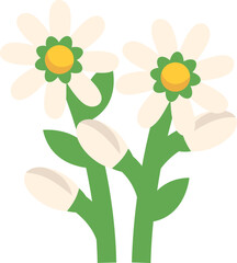 Cute Flower Illustration