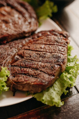 Barbecue - Ancho Steak Fillet roasted on charcoal