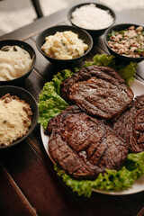 Barbecue - Ancho Steak Fillet roasted on charcoal