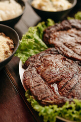 Barbecue - Ancho Steak Fillet roasted on charcoal