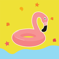 Summer Cartoon Element Vector