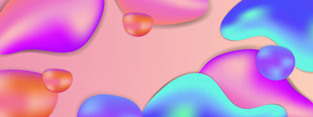 Vector abstract liquid background