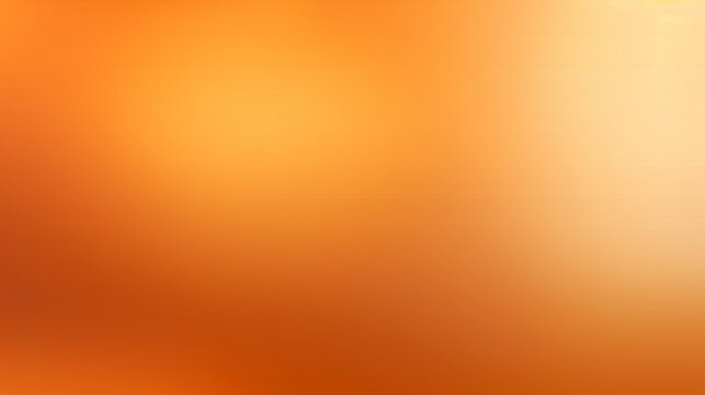 Glistening light orange color simple background texture. AI generative