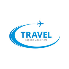 set of travel logo for travel agency vector icon illustration