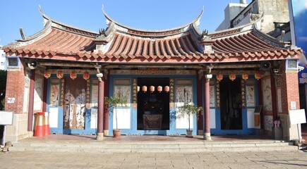 A traditional Chinese temple in Lukang, Taiwan.