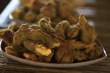 Sri Lankan Traditional sweet Mung Kaum on the food table