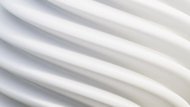 moving white wave background looping animation 4k