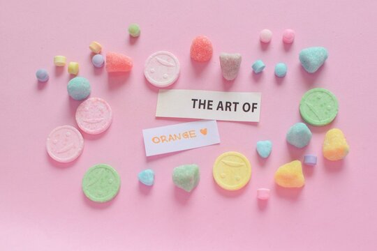 Bonita combinaci&oacute;n de dulces, colores, y frases