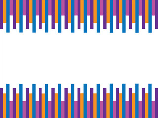 Abstract colorful bar illustration art. abstract background with colors