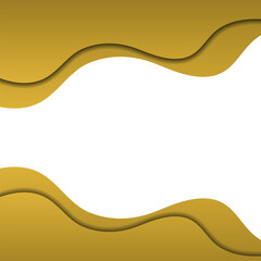abstract yellow background with waves