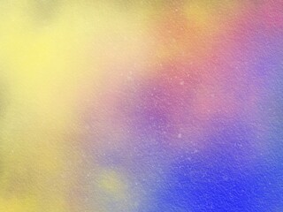 Abstract Colorful Watercolor Background. Rainbow Gradient. Spring Or Easter Sunrise Sky