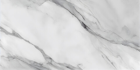White marble texture background pattern with high resolution. AI Generative